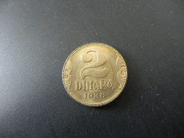 Serbia 2 Dinara 1938 - Serbien