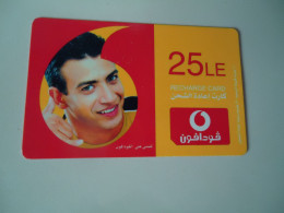 EGYPT   CARDS      2 5 LE MENS - Advertising