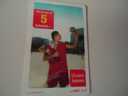 TUNISIA   CARDS SPORTS   MEDALIST  2 SCAN - Tunesien