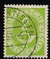 1951 Posthorn  Michel DE 123 Stamp Number DE 670 Yvert Et Tellier DE 9 Stanley Gibbons DE 1045 Used - Gebraucht
