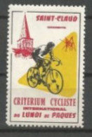 Vignette Gommée : Saint-Claud - Critérium Cycliste International Du Lundi De Pâques - Sports