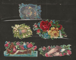 Découpis Fleurs Année 1900 - Bloemen