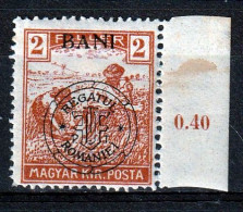 1919 - Romanian Occupation In Hungary  Mi No  26 I - Occupazione