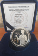 Georgia 2023 King Giorgi V The Brilliant 5 Lari Coin Silver Proof   See Description Please - Georgia