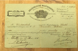 Gistel 1905 Brusselsche Maatschappij - Banco & Caja De Ahorros