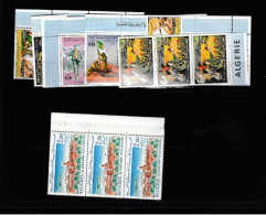 ALGERIE -SERIE 599/602 Par 4 Timbres **(NSC) N°531+535+592+604/05-+ PA N° 16 X 3 - Algerien (1962-...)