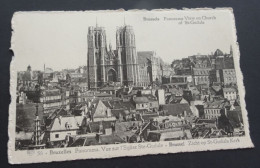 Bruxelles - Panorama.  Vue Sur L'Eglise Ste-Gudule - Phototypie A. Dohmen, Bruxelles - # 56 - Viste Panoramiche, Panorama