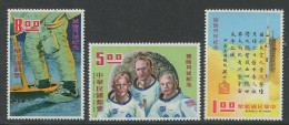 Taiwan:Unused Stamps Serie Moon Landing, Space, 1970, MNH - Unused Stamps
