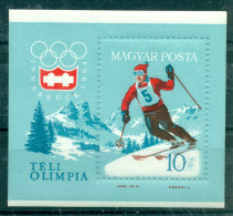 HUNGARY 1964 Mi BL 40A** Olympic Winter Games, Insbruck [L2989] - Winter 1964: Innsbruck