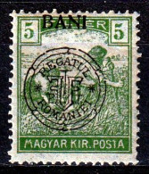 1919 - Romanian Occupation In Hungary  Mi No  28 I  LES SACKER8 - Ocupaciones