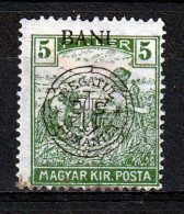 1919 - Romanian Occupation In Hungary  Mi No  28 I  LES SACKER8 - Bezetting