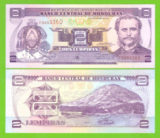 HONDURAS 2 LEMPIRAS 1997 P-80  UNC - Honduras