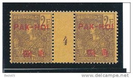 PAKHOI MILLESIME 4 SUR N° 31 NEUF* TTB RARE - Unused Stamps