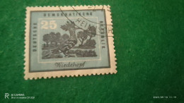 D.ALMANYA1970-1980          25PFG       USED - Gebraucht