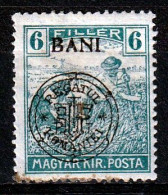 1919 - Romanian Occupation In Hungary  Mi No  29 I  LES SACKER - Besetzungen