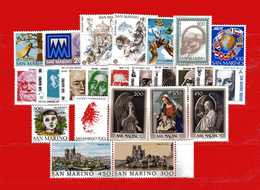 S.Marino ** - 1982 - Annata Completa.  MNH **. - Full Years