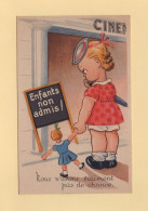 Illustrateur - Cinema - Enfants Non Admis - 1900-1949