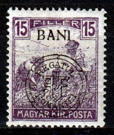 1919 - Romanian Occupation In Hungary  Mi No  31 I  LES SACKER - Besetzungen