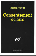 SERIE NOIRE N° 2524 - EO 1998- PREUSS - CONSENTEMENT ECLAIRE - Série Noire