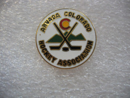 Pin's Hockey Sur Glace Association. Club ARVADA Colorado - Pattinaggio Artistico