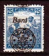 1919 - Romanian Occupation In Hungary  Mi No  32 I  LES SACKER - Occupazione