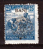 1919 - Romanian Occupation In Hungary  Mi No  32 I  LES SACKER - Ocupaciones