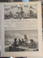 Über Land Und Meer 1892 Band 69 Nr 4. Zigeuner ROMA ROMANI Düsseldorf Hafen. Monterosso Al Mare Spezia CHOLERA HAMBOURG - Otros & Sin Clasificación