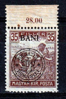 1919 - Romanian Occupation In Hungary  Mi No  33 I  LES SACKER - Besetzungen