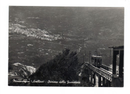 Cartolina Postale Tematica -  Funicolare Di Mercogliano ( Avellino ) Per  Montevergine  3 - Non Viaggiata - Funiculaires