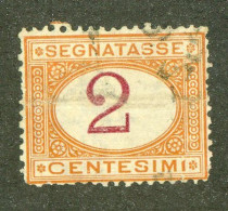 942 Italy 1870 Scott #J4 Used (Lower Bids 20% Off) - Segnatasse