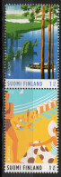 Finlande YT 2146-2147 Paire Verticale Neuf Sans Charnière XX MNH Europa 2012 - Unused Stamps