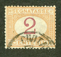 950 Italy 1870 Scott #J4 Used (Lower Bids 20% Off) - Segnatasse