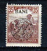 1919 - Romanian Occupation In Hungary  Mi No  33 I  LES SACKER - Bezetting