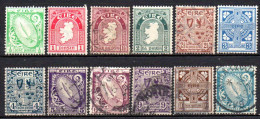 Irlande: Yvert  N° 40/51 - Used Stamps