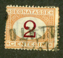 952 Italy 1870 Scott #J4 Used (Lower Bids 20% Off) - Postage Due