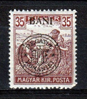 1919 - Romanian Occupation In Hungary  Mi No  33 I  LES SACKER - Ocupaciones