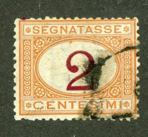 954 Italy 1870 Scott #J4 Used (Lower Bids 20% Off) - Segnatasse