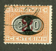 959 Italy 1870 Scott #J27 Used (Lower Bids 20% Off) - Taxe