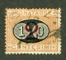 961 Italy 1870 Scott #J25 Used (Lower Bids 20% Off) - Segnatasse