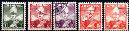 Groenland: Yvert N° 1/6, Sauf 6 - Used Stamps