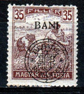 1919 - Romanian Occupation In Hungary  Mi No  33 I  LES SACKER - Ocupaciones