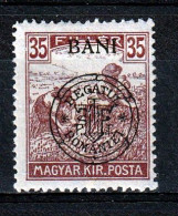 1919 - Romanian Occupation In Hungary  Mi No  33 I  LES SACKER - Bezetting