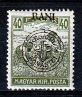 1919 - Romanian Occupation In Hungary  Mi No  34 I  LES SACKER - Ocupaciones