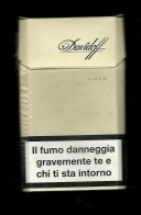 Tabacco Pacchetto Di Sigarette Italia - Davidoff Golf 01 Da 20 Pezzi - ( Vuoto ) - Empty Cigarettes Boxes