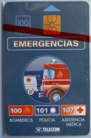 ARGENTINA - Chip - Emergencias - 100 Units - Mint Blister - Argentine