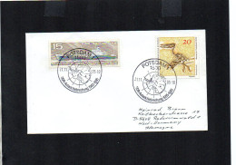 DDR Cover 1985. Polar Philately - Research Programs - Antarktisforschung - (1ATK122) - Programmi Di Ricerca