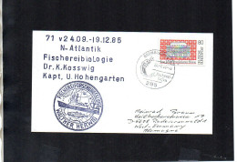 Germany Cover 1985. Polar Philately - Arctic Expeditions - Walter Herwig - (1ATK125) - Expediciones árticas