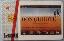 ARGENTINA - Chip - Don Quijote - 50 Units - Mint Blister - Argentina