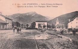 Saint Etienne De Baigorry - Quartier De La Gare -  Aiguillage -  Col D'ispeguy - Mont Trampa    - CPA°J - Saint Etienne De Baigorry