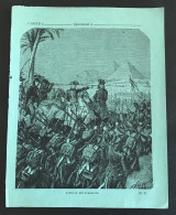 Protege Cahier XIXe - Bataille Des Pyramides - Napoleon - Book Covers
